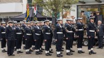 HMS Triumph exercises its freedom of Newton Abbot 02042023 CREDIT Royal Navy MOD.jpg