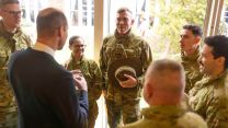HRH Prince of Wales meets members of the Australian Army after the St. David’s Day Parade 01032023 CREDIT MOD Crown Copyright.jpg
