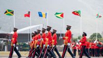 Caribbean Military Academy's Officer Training Programme commissioning ceremony in Kingston, Jamaica