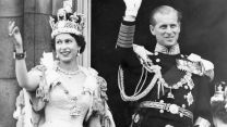 The Queen and Prince Philip shortly after the coronation ceremony (Picture: © KEYSTONE Pictures USA/Keystone Press/Alamy Stock Photo). The Queen and Prince Philip shortly after the coronation ceremony (Picture: © KEYSTONE Pictures USA/Keystone Press/Alamy Stock Photo).