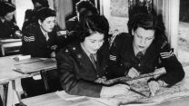 Princess Elizabeth during a training course (Picture: PA Images/Alamy Stock Photo).