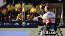 Wheel chair tennis