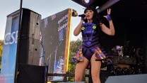 Katy Ellis as Katy Perry for CSE at RAF Marham Friends & Families Day Concert 2018