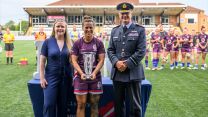 Jade Mullen with Military v Cancer trophy Credit Craig Watson slash Alligin Photography Date 21062025.jpg