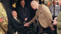 King Charles III meets 99-year-old D-Day veteran Jim Glennie CREDIT PA.jpg