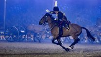 King's Troop Royal Horse Artillery at the platinum jubilee pageant 2 15052022 credit Crown copyright