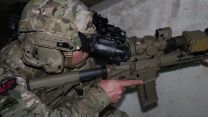 Knight’s Stoner 1 (KS-1) rifle (designated L403A1) Royal Marine Commando Forces 070923 CREDIT ROYAL NAVY 6