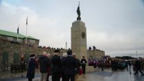 Liberation Monument in Stanley 14062022 CREDIT BFBS.JPG