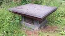 MOLA archaeologists monitored recent repair works to parts of the bunker which are above ground, principally the air vents that provided fresh air to those working beneath (Picture: Historic England)