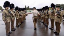 Members of the Royal Logistic Corps are seen here rehearsing for the Queen's funeral 14092022 CREDIT MOD Crown Copyright.jpg