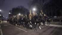 Members of the military in Westminster, during a night time rehearsal for the coronation of King Charles 18042023 NO REUSE CREDIT PA WIRE, PA IMAGES.jpg
