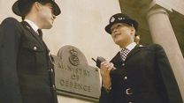 Modern Ministry of Defence Police celebrate 50 years, MDP on patrol outside Defence HQ in Whitehall UK DATE UNKNOWN Credit MDP.jpg
