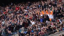 NAME Fans at Army v Navy Twickenham NAME Jarrard Hayler scores try at Twickenham CREDIT Alligin Photography DATE 13052023.jpg .jpg
