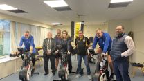 Portsmouth North MP Penny Mordaunt lent her support to the pair during their challenge.