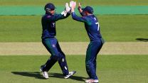 Navy fielders celebrate taking an Army wicket Credit Alligin Photography DATE 16062022.jpg 