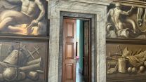 Nelson Room entrance off the Painted Hall of the Old Royal Naval College, Greenwich 25032022 CREDIT BFBS.jpg