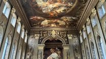 Nelson room is at the end of the Painted Hall of the Old Royal Naval College, Greenwich 25032022 CREDIT BFBS.jpg