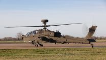 New British Army AH-64E Apache helicopter.