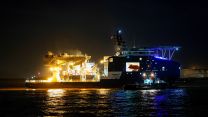 New subsea protection ship arrives at Cammell Laird, Birkenhead (Picture: MOD).