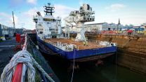 Newly acquired future Multi Role Ocean Surveillance Ship (Picture: MOD).
