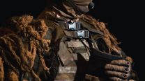 Photo by Senior Aircraftsman James Ledger depicts an RAF Regiment Sniper photographed in studio at RAF Honington (Picture: MOD).