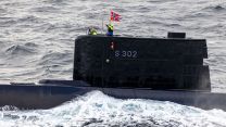 Norwegian submarine HNoMS Utstein during Exercise Neptune Strike 09112023 CREDIT Royal Navy