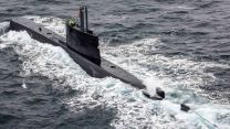 Norwegian submarine HNoMS Utstein was tasked with 'sinking' HMS Queen Elizabeth in the game of cat and mouse 09112023 Credit Royal Navy