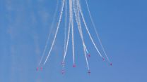 On the route into RAF Akrotiri Cyprus the Red Arrows conducted a flypast over Episkopi Garrison 28092021 Credit MOD Crown Copyright.jpg