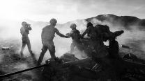 'Teamwork' - winner of the Operation Camera Category - taken by Lance Corporal James Clarke (Picture: British Army).