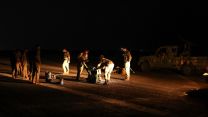 Parachute Engineer Regiment and Commando Royal Engineers  conducted airfield damage repairs at Wadi Seidna Air Base in Sudan 28042023 CREDIT MOD Crown Copy