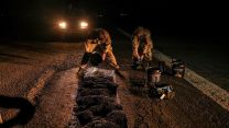 Parachute Engineer Regiment and Commando Royal Engineers conduct urgent airfield damage repairs at the Wadi Seidna Air Base in Sudan 28042023 CREDIT MOD Crown Copyright
