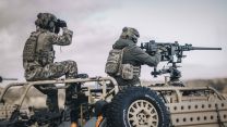 Pathfinder troops from the British Army conduct training for overt combat scenarios (Picture: Cpl Houghton, British Army).