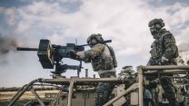 Pathfinder troops from the British Army conduct training for overt combat scenarios (Picture: Cpl Houghton, British Army).
