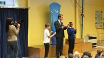 Richard Jones makes magic for forces kids 2