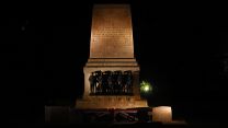 Pictured is the Guards Memorial as a final dress rehearsal of part of Operation London Bridge takes place 13092022 CREDIT MOD Crown Copyright.jpg