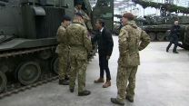 Prime Minister Rishi Sunak was given a tour of the Tapa base in Estonia 20122022 CREDIT POOL.jpg