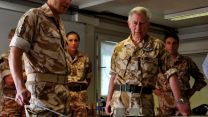 Prince Charles on a surprise visit to troops in Afghanistan, the most senior and only royal member to visit Kabul in living memory (Picture: MOD).