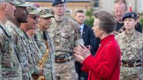 Princess Anne attended one of the final rehearsals of The Royal Edinburgh Military Tattoo 04082022 CREDIT REMT