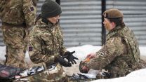 The Princess of Wales got to meet the officers and soldiers of the Irish Guards (Picture: MOD Copyright. Sgt Donald Todd).