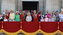 The Queen and Royal Family watch an RAF flypast over Buckingham Palace to mark her birthday in 2019 (Picture: MOD). Queen and Royal Family watch an RAF flypast over Buckingham Palace to mark her birthday in 2019 (Picture: MOD).