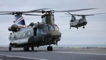 RAF CH-47 chinook embarked onboard of HMS Prince of Wales deck landing milestone 31012022 CREDIT NAVY MOD.jpg