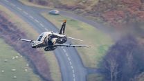 RAF Hawk T2 during low-level training sortie through the Mach Loop 23022023 CREDIT RAF.jpg