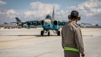 RAF Typhoons flew alongside F-16s from Turkish, Pakistani and Jordanian Air Forces and SU-25s from the Azerbaijani Air Force 03072022 CREDIT RAF MOD.jpg