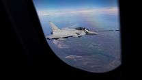 RAF Typhoons from RAF Lossiemouth joined the NATO led exercise Ramstein Alloy in the skies over Estonia 13042022 CREDIT RAF.jpg
