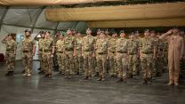 RAF personnel based in Oman deployed on Exercise Magic Carpet respects for Remembrance day 11112021 Credit RAF.jpg