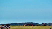 Red Arrow Crash RAF Valley [Picture - David Robert Jones]