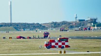Red Arrow Crash RAF Valley [Picture - David Robert Jones]