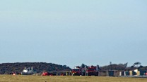 Red Arrow Crash RAF Valley [Picture - David Robert Jones]