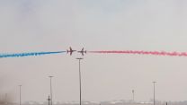 Red Arrow Jets performing new moves above Expo 2020 Dubai 08112021 Credit MOD.jpg