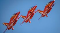 Three of the Red Arrows
